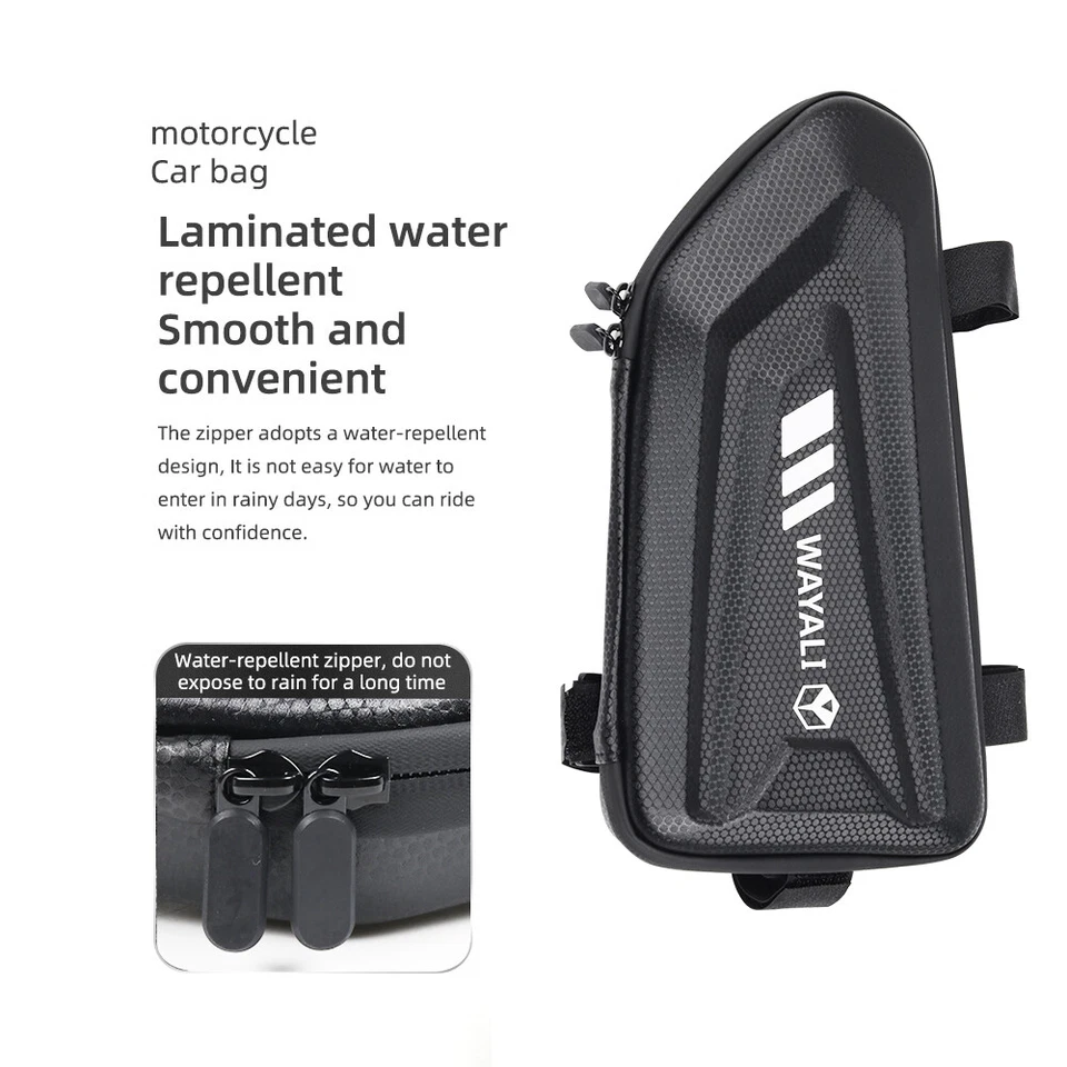 For Honda CBR1000RR CBR1000RR-R Triangle Saddle Side Bag Waterproof Storage Bag — 第 4/4 张图片