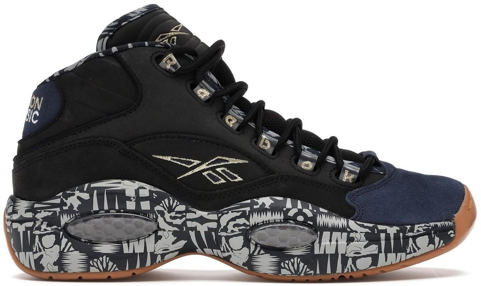 Iverson Question Roundball Classics NEW w/ OG Box Mens Size 8.5 Reebok Question Mid Iverson Roundball Classic | eBay main image 2