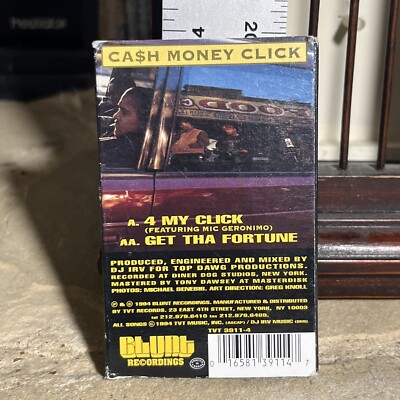4 My Click [Single] by Cash Money Clic (Cassette, Jan-1995, Blunt