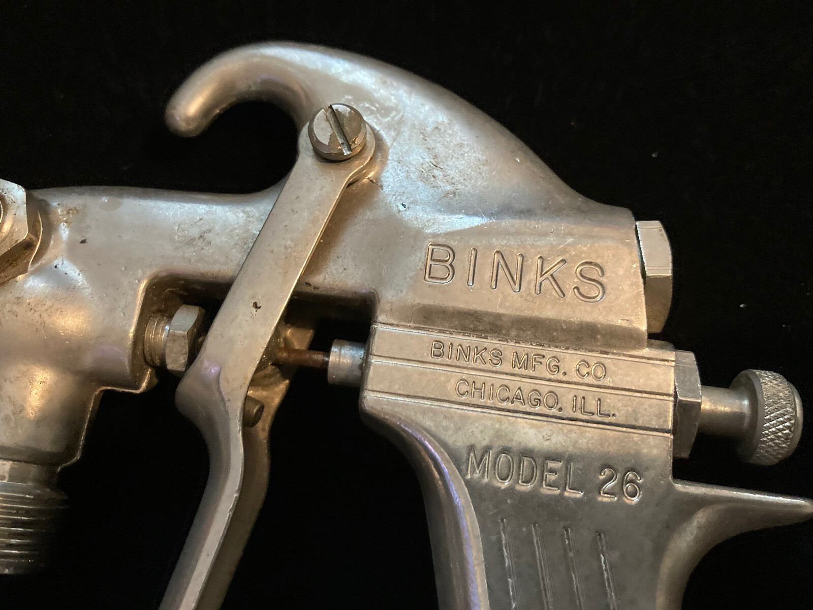 Binks Model 26 Pressure Spray Paint Gun. eBay