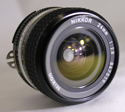 SIC Version] Nikon Ai-s Ais Nikkor 24mm F/2.8 Wide Angle MF Lens