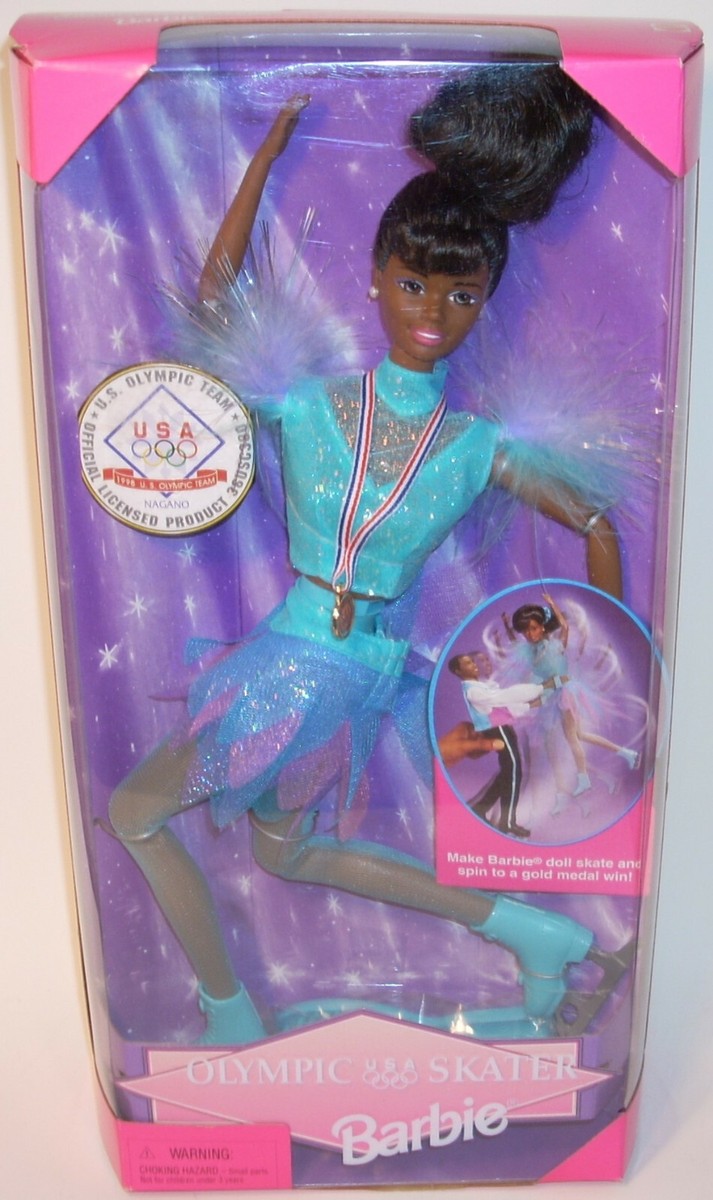 Barbie OLYMPIC USA SKATER CHRISTIE Doll Sealed 1997 Mattel 18503