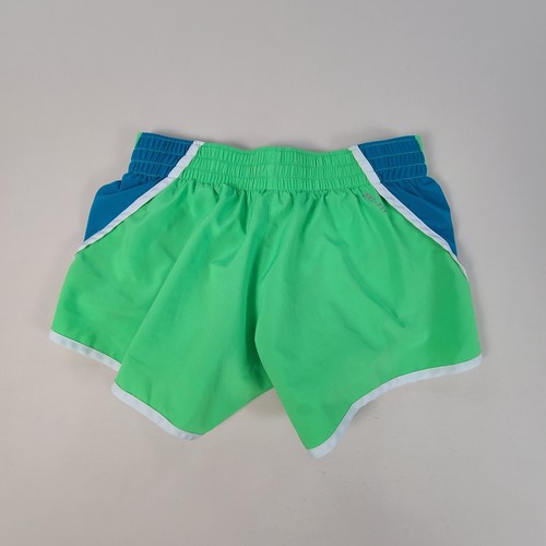 Nike Shorts Girls Large Green DriFit Training Running Athletic Casual Kids - Picture 2 of 11
