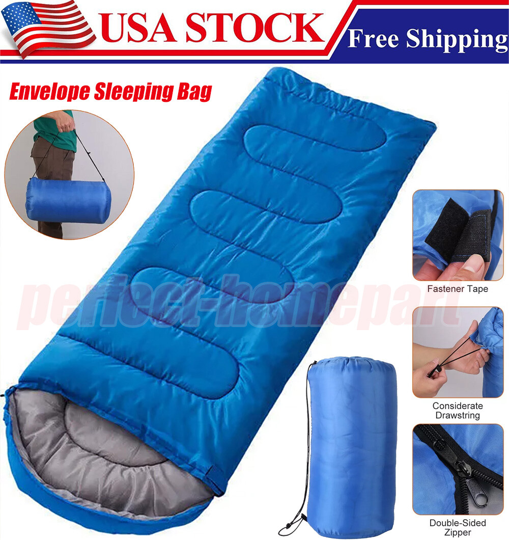 Outdoor Envelope Camping Sleeping Bag Waterproof Ultralight Warm