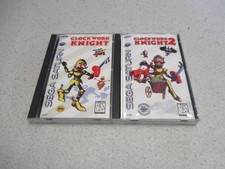SEGA SATURN CLOCKWORK KNIGHT 1 & 2 CIB