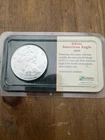2004 1 oz. Silver American Eagle, Sealed, Uncirculated, Littleton coin co.
