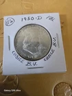 1950-D FBL Franklin Half Dollar  FBL 90% Silver