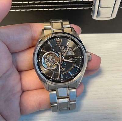 [Good] ORIENT ORIENT STAR Modern Skeleton RK-AV0005N Men's Watch From Japan