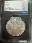 1904-P Morgan Silver Dollar Better Date Ms63 Box Semi PL APEX $1