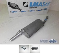 Imasaf ESD Auspuff Endtopf für Lancia Dedra SW 2.0 Integrale 1994-1999 + ZubehöR