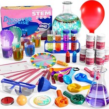 Science Kit with 220 Science Lab Experiments, DIY STEM Educational Learning Sci