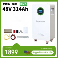 16.07kWh 48V 300A 314Ah LiFePO4 Lithium Battery For Home Solar Energy Storage PV