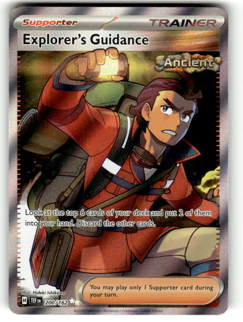 Pokemon TCG Temporal Forces #200/162 Explorer Guidance NM