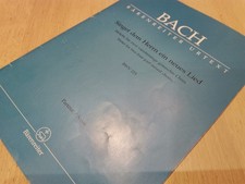 Singet dem Herrn ein neues Lied. Partitur mit Urtext der Neuen Bach-Ausgabe