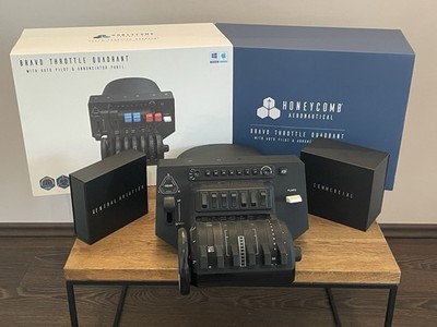 HONEYCOMB Bravo Throttle Quadrant With Autopilot & Annunciator Panel