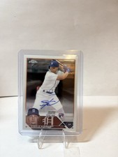 2023 Topps Chrome Steele Walker On Card Rookie Auto Tigers. rookie card picture