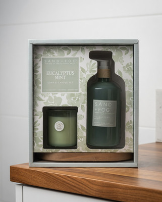 Sand + Fog Luxury GIFT SET - Many Varieties - Box Lotion Soap Cream Candle - NEW