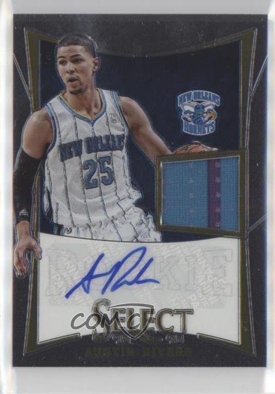 2012-13 Panini Select 125/149 Austin Rivers #278 Auto 0b1