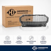KÜHlergitter Vorne Diederichs 1076340 FÜR Audi KÜHlergrill Frontgrill