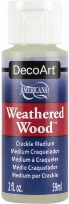 DecoArt Weathered Wood Crackling Medium-2oz