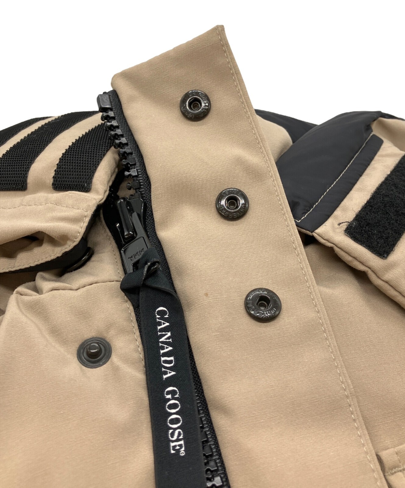 CANADA GOOSE HUDSON Down Vest Size: S Beige Men 3339JM image 6