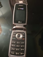 LG VX5600 Accolade Verizon Cell Flip Phone Voice-Dialing Silver