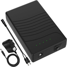 12V Power Bank, Rechargeable 12V 3000Mah DC Output Lithium Ion Battery Pack with