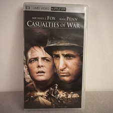 Sony PSP UMD  Casualties Of War Pre Owned W/Michael J Fox & Sean Penn