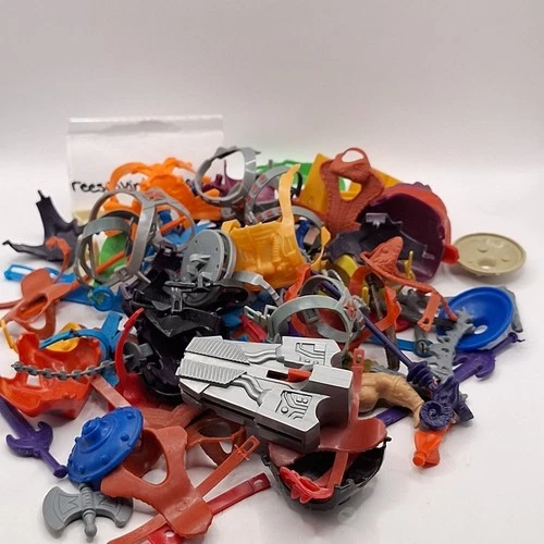 Vtg DAMAGED Motu Masters Of The Universe HE-MAN ACCESSORIES Customs Repair Lot A
