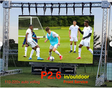 P2.6 Out/indoor HD LED 7680Hz brightness 8000lm IP65 WALL VIDEO PANEL -1pc