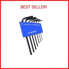 FTIHTRY 7pcs SAE Mini Hex-L Key Allen wrench, Small Allen wrench 0.028, 0.035, 0