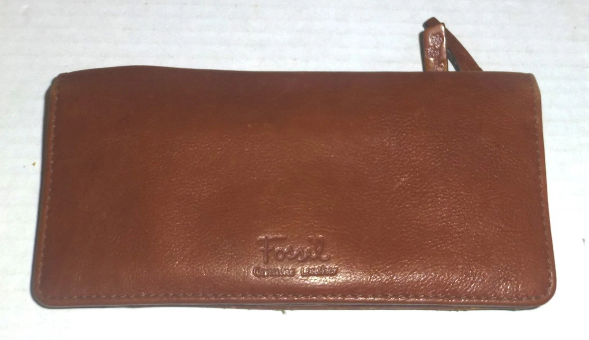 Fossil Harwell Small Bifold – Portafoglio In Pelle LiteHide™ Con Cinturino, Nero Da Donna, SL10029001 - 2