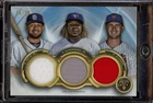 New Listing2019 Triple Threads Tatis Jr. Guerrero Jr. Alonso Triple Jersey #/36 RC RG78
