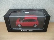 Minichamps Opel Meriva OPC Diecast Model Car Red 1/43 Used Authentic