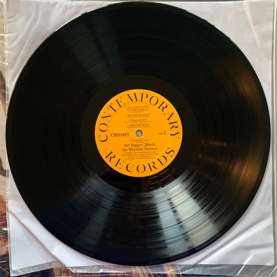 Art Pepper – Meets The Rhythm Section - 2023 US RSD MONO 180G Vinyl LP - NM/NM - Image 3 of 4