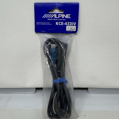 ALPINE KCE-433iV USB Full Speed iPod and reg/iPhone Cable for CDE-102 (NEW!)