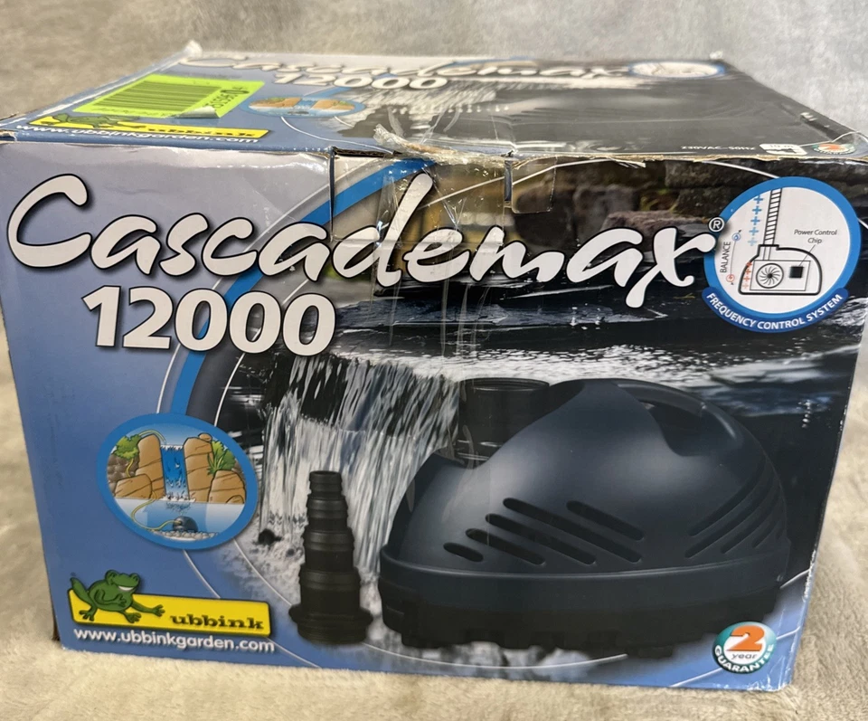 Ubbink Wasserfallpumpe Cascademax 12000 Springbrunnen Wasserfall - Bild 2 von 4