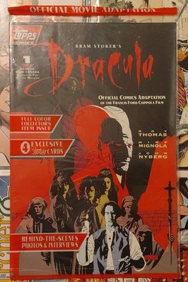 Topps Comics Bram Stoker's Dracula #1 Official Movie Adaptation Full Color