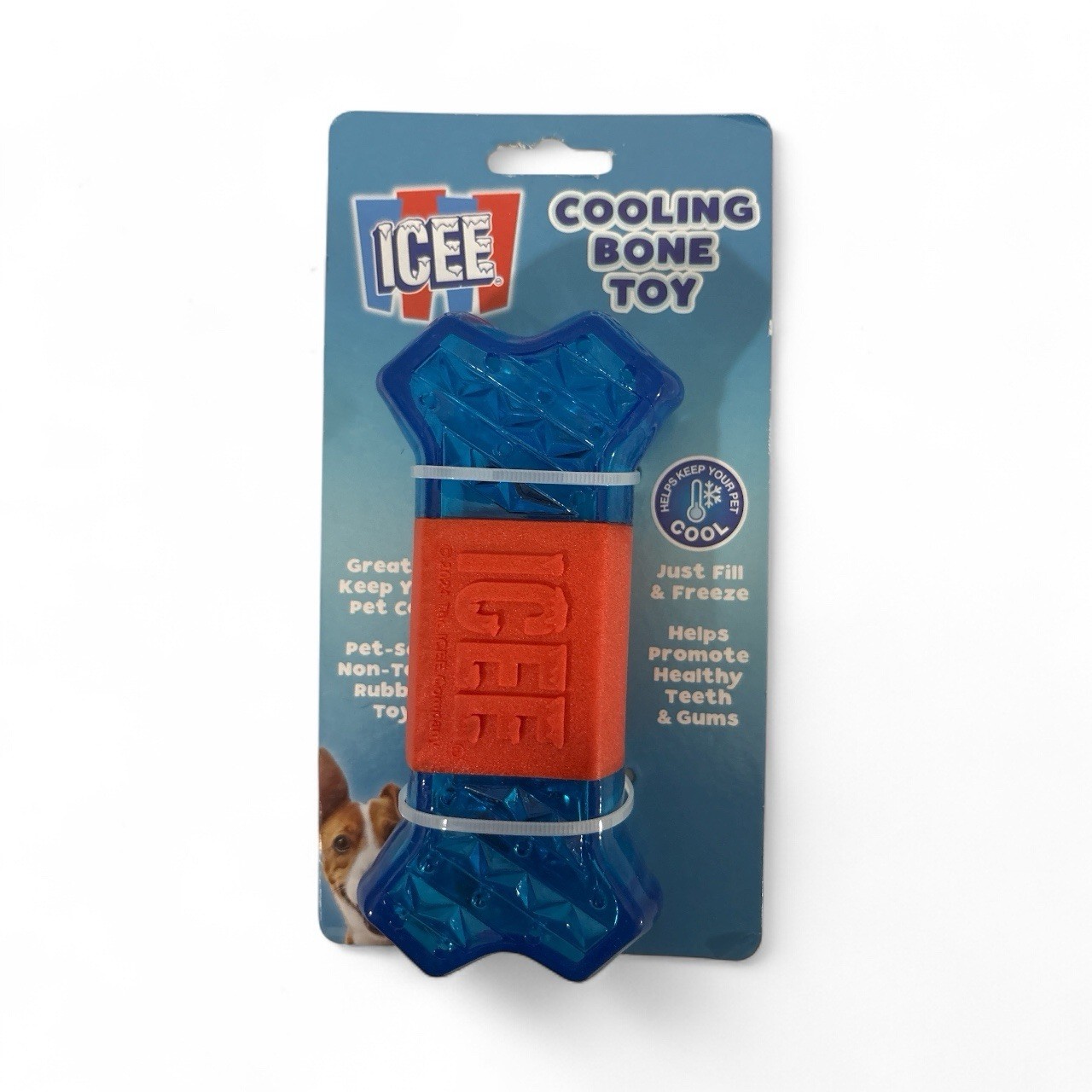 Brand New Icee Cooling Bone Dog Toy 6&rdquo; Helps Promote Healt