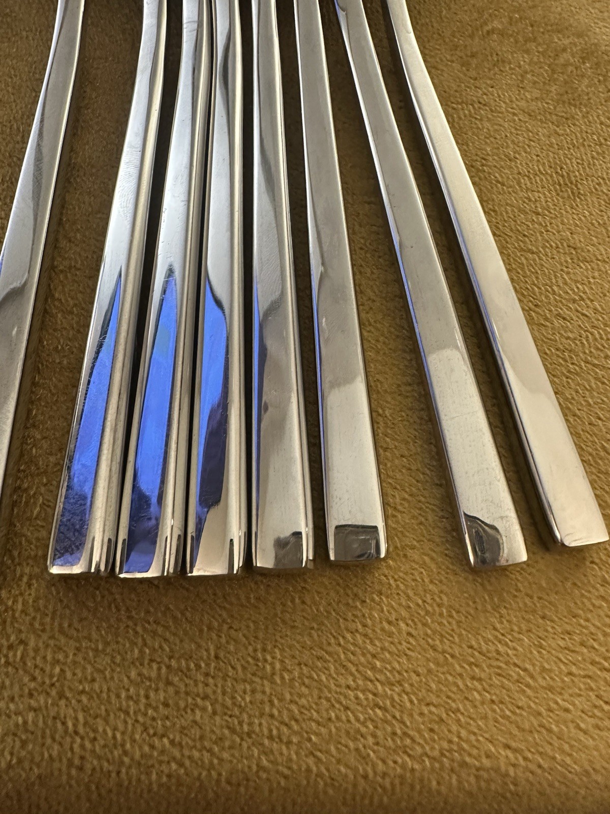 SERVICE FOR 8+ Serving Set Cambridge Chop Conversation 18/10 Stainless **MINT** thumbnail 18