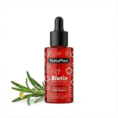 Biotin & Rosemary Hair Growth Serum - Anti Hair Loss Treatment