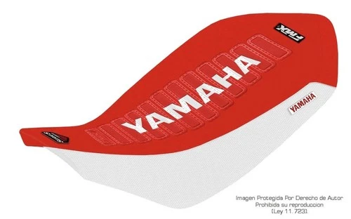 Yamaha Raptor 700 ATV Seat Cover HFS Red/White/White FMX Buyer Pays Duty