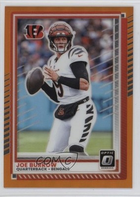 2025 Panini Donruss Optic Orange Prizm 213/299 Joe Burrow #1 6m7
