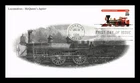 DR JIM STAMPS US COVER MCQUEEN'S JUPITER LOCOMOTIVES FIRST DAY ISSUE MYSTIC