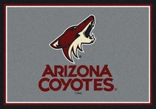 8x11 Milliken Phoenix Coyotes Sports NHL Spirit Area Rug - Approx 7'8"x10'9"