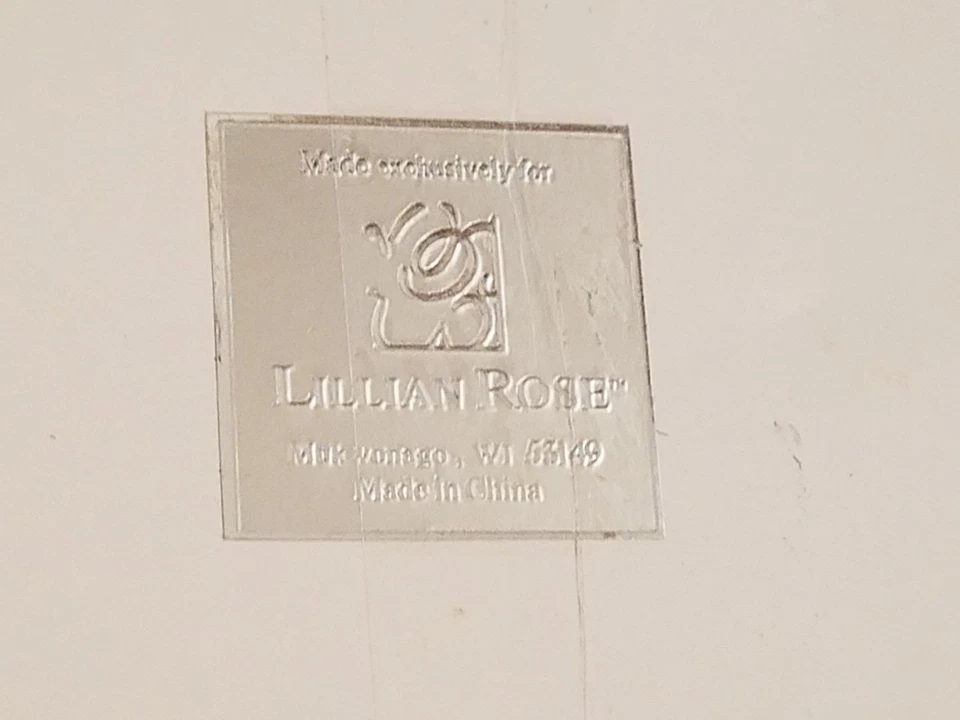 Libro de visitas Lillian Rose faja negra cristal transparente brillante boda novia 8,5" Foto 4 de 4