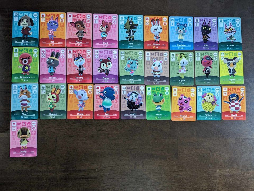 Animal Crossing Amiibo Cards Series Authentic/Official YOU