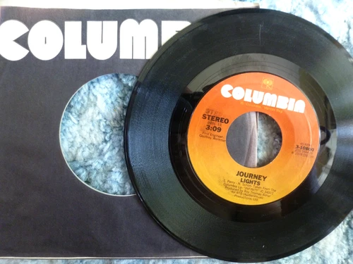 JOURNEY 45 RPM 7" VINYL - Lights W/COLUMBIA SLEEVE!!!
