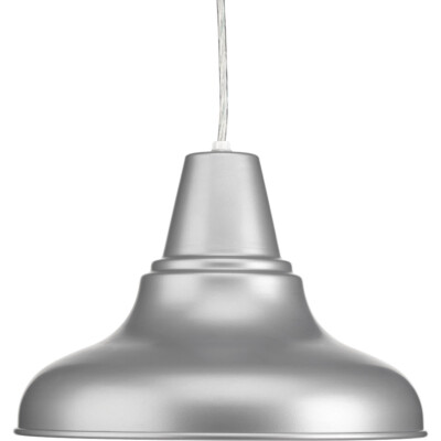 Progress P5551-8230K9 District LED 12 inch Metallic Gray Outdoor Hanging Lantern