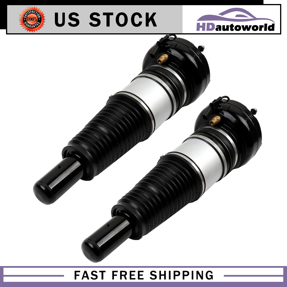 2X Front Air Suspension Struts For Audi A6 S7 A7 A8 D4 Bentley Mulsanne 2010-18